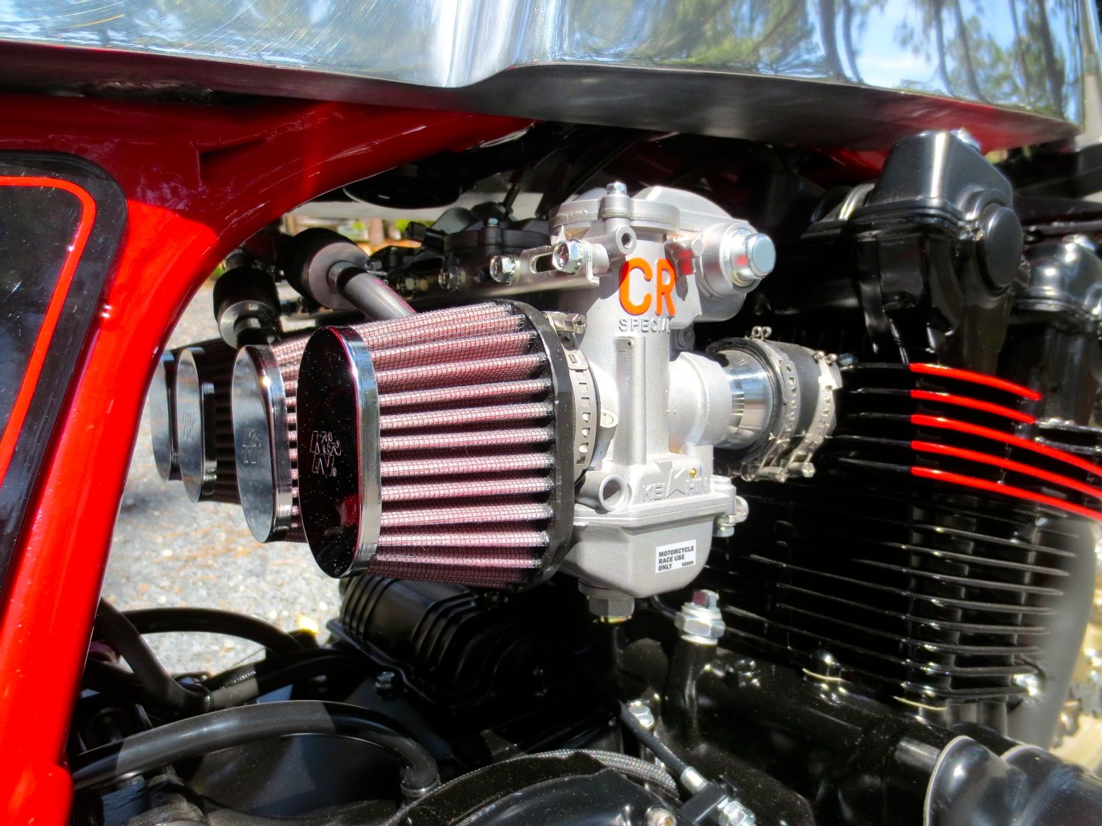 K&N Engine Air Filter: High Performance Powersport Air Filter: 1980-1982 HONDA Premium HA-7580 CB650, CB650SC Nighthawk, CB650C 