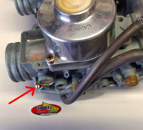 GL1000 Idle Fuel Mixture Screws