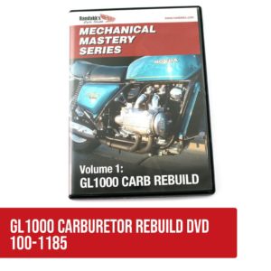 100-1185 master carb rebuild dvd